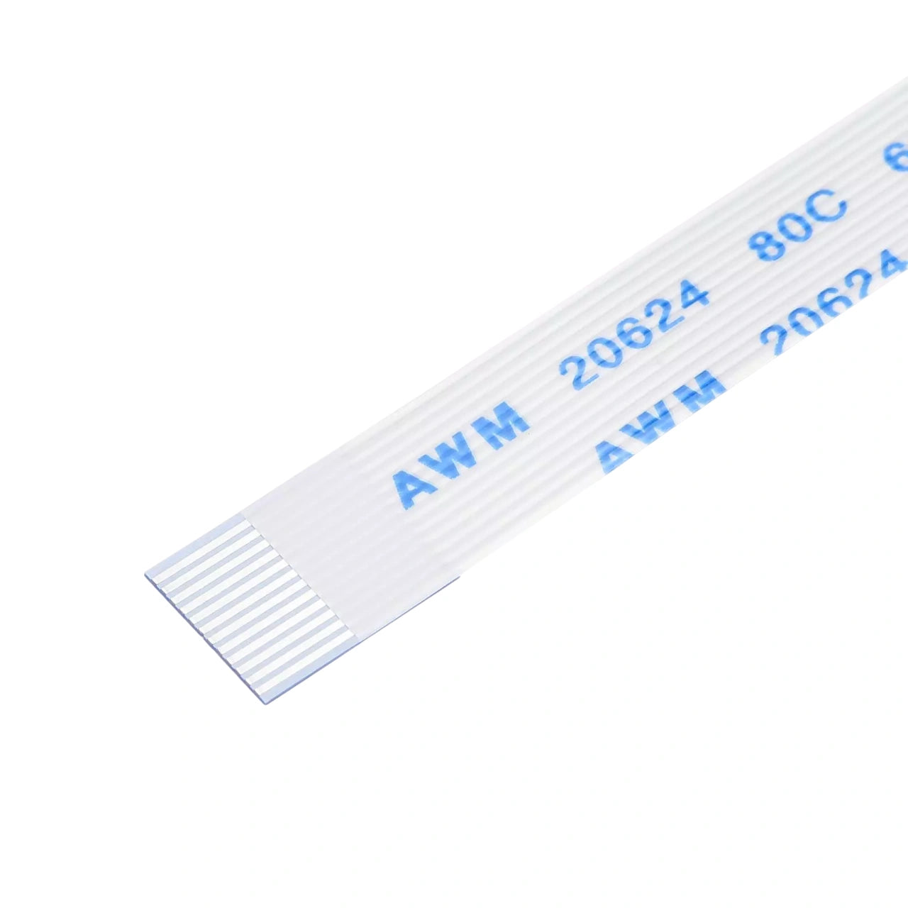 12 Pin 0.5mm Pitch 90mm Same Side Connection FFC Ribbon Flexible Flat Cable