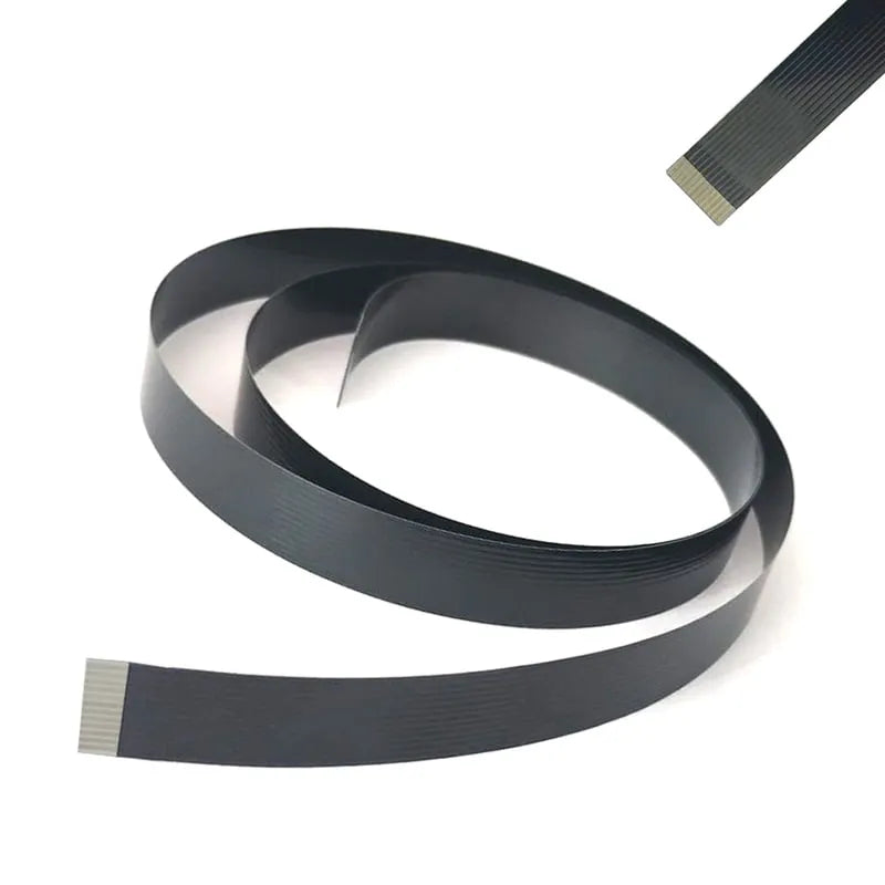 12 Pin 1mm 800mm Pitch Scanner Cable Black For Canon 3010 4412 4300 Printer