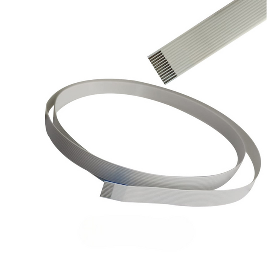 12 Pin 0.5mm Pitch 300mm Same Side Connection FFC Ribbon Flexible Flat Cable