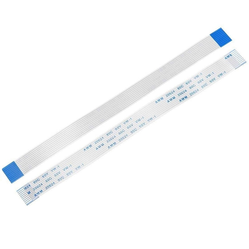12 Pin 0.5mm Pitch 300mm Same Side Connection FFC Ribbon Flexible Flat Cable