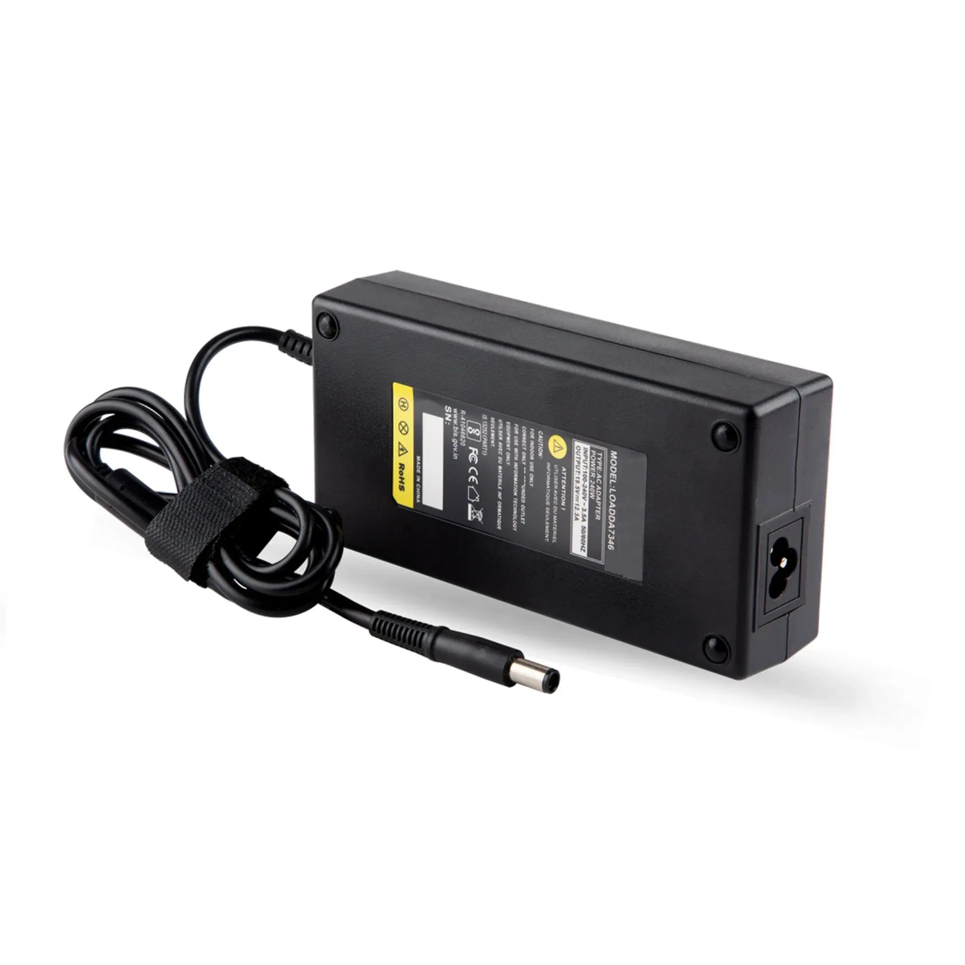 130W Laptop Adapter Compatible for HP (19.5V 6.7A) 7.4mm x 5mm (Power Cord Included)
