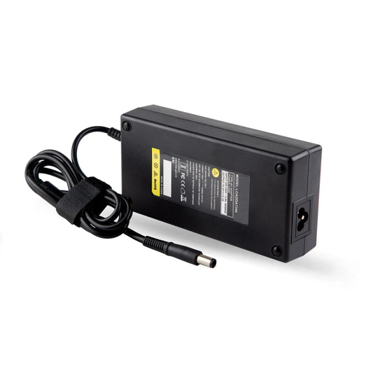 130W Laptop Adapter Compatible for HP (19.5V 6.7A) 7.4mm x 5mm (Power Cord Included)