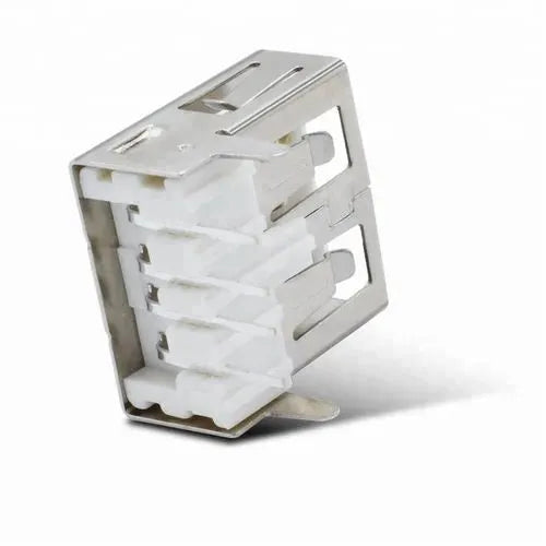 14mm Female USB A Connector 2 Straight Legs, 4 pin Right Angle (Iron body)