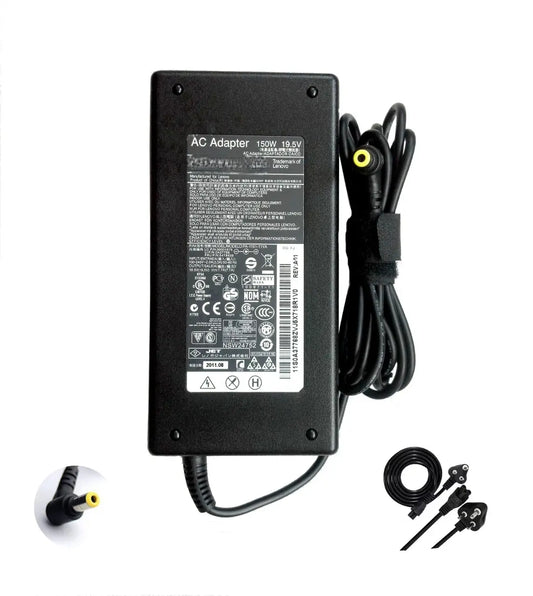 150W Laptop Adapter Compatible for HP (19.5V 7.7A) 6.3mm x 3.0mm (Power Cord Included)