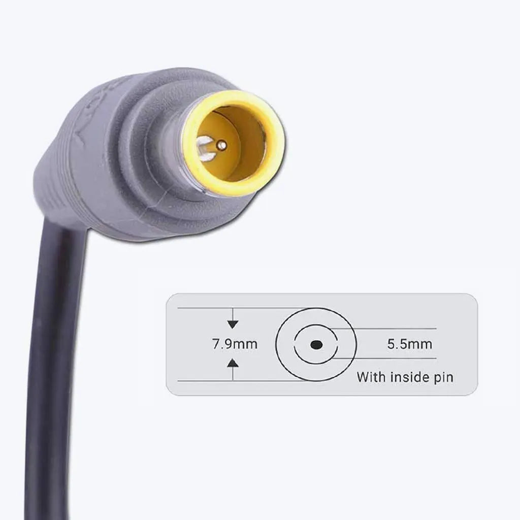 150W Laptop Adapter Compatible for HP (19.5V 7.7A) 7.9mm x 5.5mm (Power Cord Included)