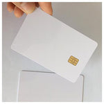 White PVC Chip Card (big chip) For Use in Thermal Printers (1 pc)
