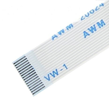 16 Pin 0.5mm Pitch 152mm Reverse Side Connection FFC Ribbon Flexible Flat Cable