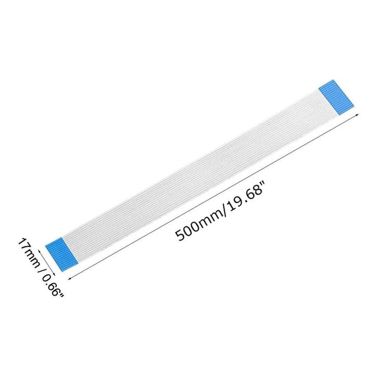 16 Pin 1mm Pitch 500mm Same Side Connection FFC Ribbon Flexible Flat Cable