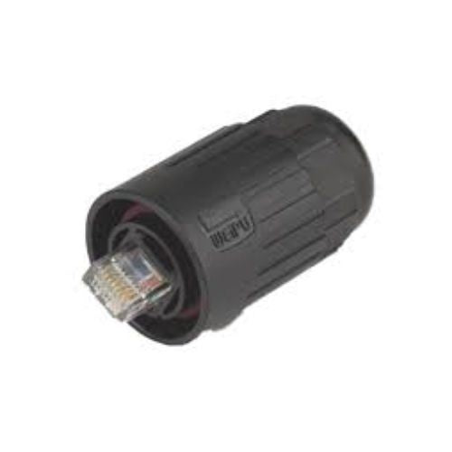 RJ45 IP67 Waterproof Plug Cable Connector 6-7mm Cable Diameter