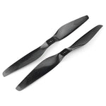 3K Carbon Fiber 18x5.5 Propeller Pair (CW + CCW) for Drones and UAVs