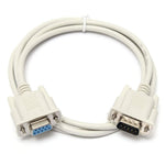 DB9 RS232 9Pin Serial Cable Male to Female Straight Through 1.5M D-Sub Cable
