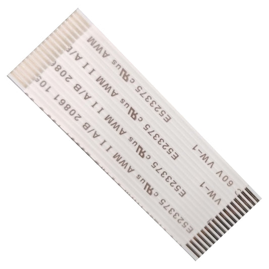 17 Pin 1mm Pitch 50mm Same Side Connection FFC Ribbon Flexible Flat Cable
