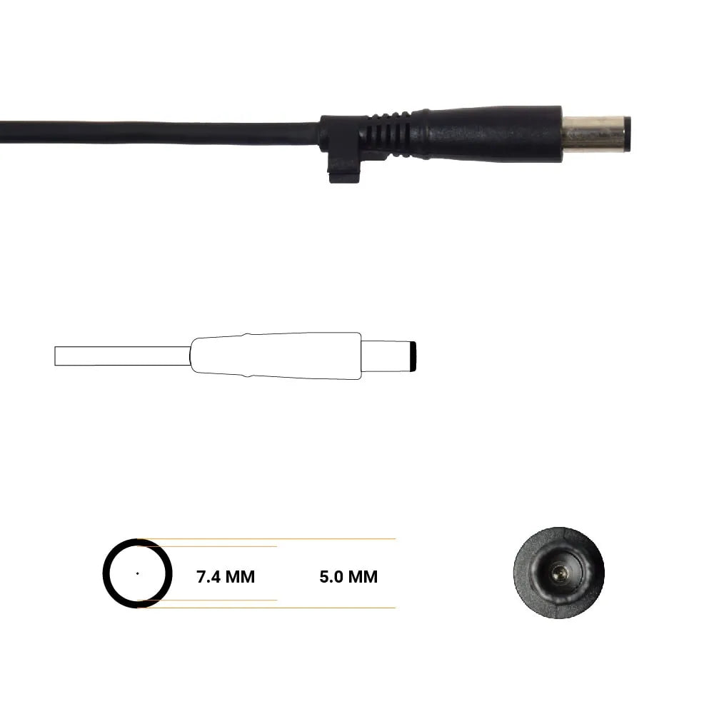 180W Laptop Adapter Compatible for HP (19.5V 9.23A) 7.4mm x 5mm (Power Cord Included)