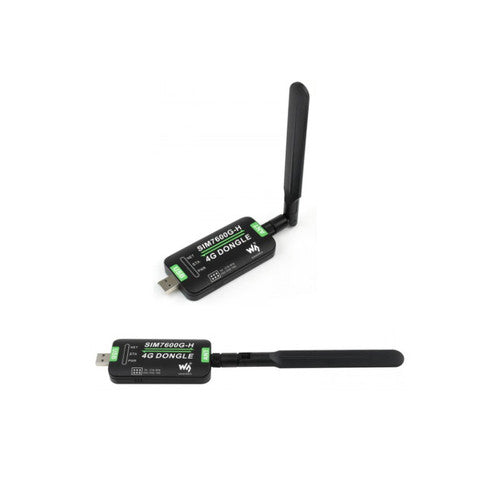 SIM7600G-H 4G DONGLE, GNSS Positioning, Global Band Support