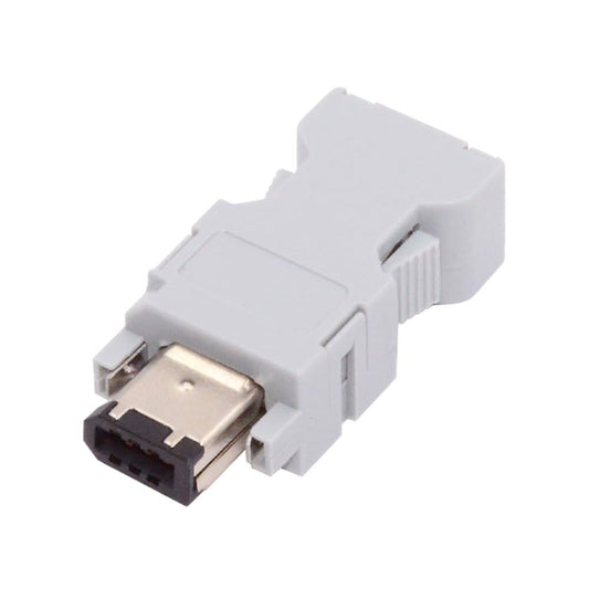 FireWire IEEE 1394 6-Pin CN3 Male Encoder Plug – Yaskawa & Panasonic Compatible
