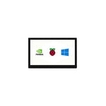 10.1inch QLED Quantum Dot Display, Capacitive Touch, 1280x720, G+G Toughened Glass Panel, Various Systems Support
