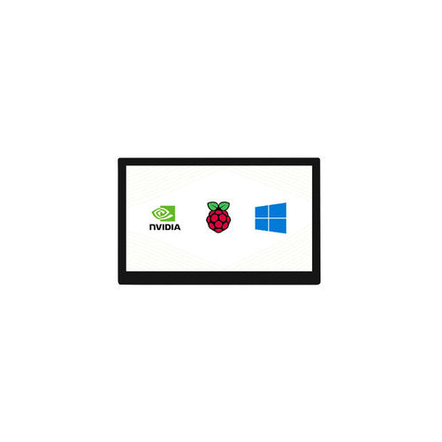 10.1inch QLED Quantum Dot Display, Capacitive Touch, 1280x720, G+G Toughened Glass Panel, Various Systems Support