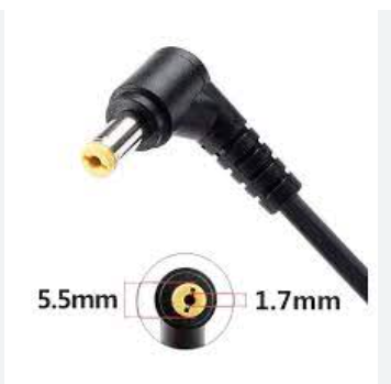 Acer Power Cord 5.5mm X 1.7mm Pin For Aspire E5-511 E5-511P E5-521 E5-571 (Yellow)