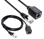 USB 2.0 to RJ45 LAN Extension Adapter Over Cat5 Cat5e Cat6 Cable