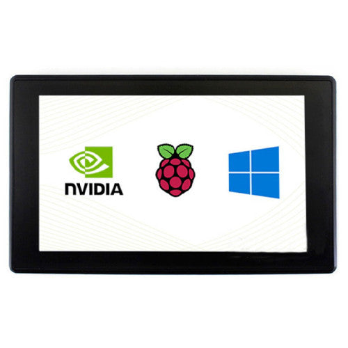 7inch Capacitive Touch Screen HDMI LCD 1024x600 (with case) - Waveshare
