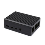 Aluminum Stripe Grooved Case for Raspberry Pi 4, Inner Heatsink Pillars