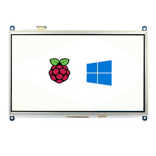 10.1inch Resistive Touch Screen LCD, 1024Ã—600 resolution, Designed for Raspberry Pi - Waveshare
