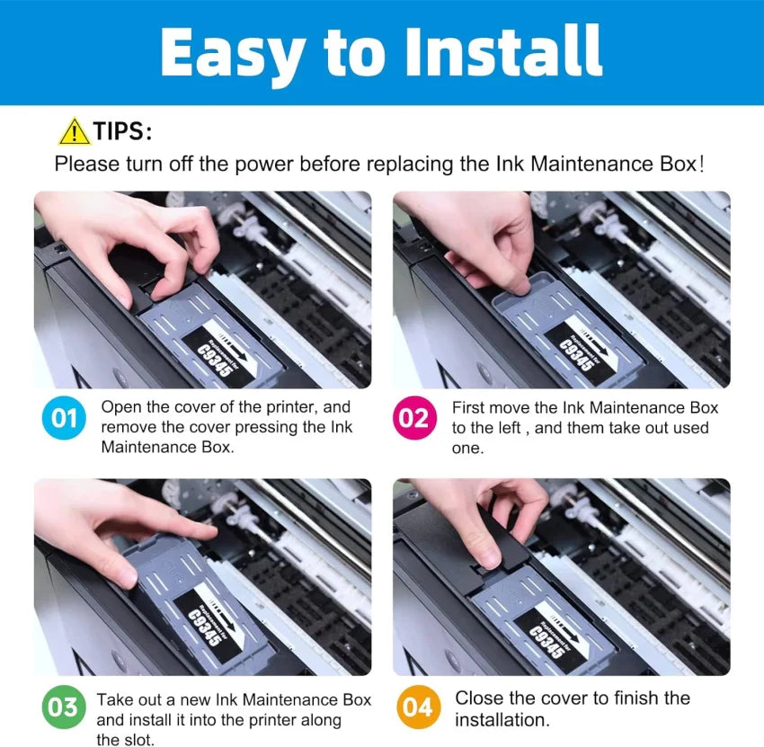 E-C9345 Ink Maintenance Box For EcoTank Epson L15150 L15158 L15160 L8160 L8180 L8050 Printer