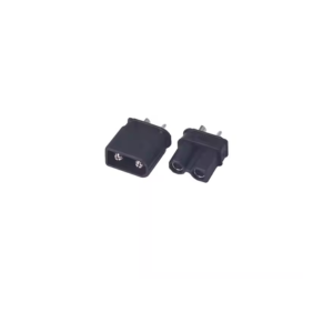 Amass XT30U-F.N.B – XT30U Female Connector (Nickel-Plated, Black)