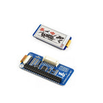 212x104, 2.13 inch E-Ink display HAT for Raspberry Pi, three-color