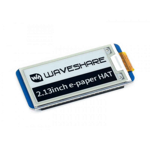 250x122, 2.13inch E-Ink display HAT for Raspberry Pi