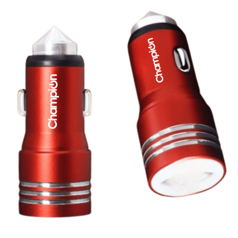 2.4A Fully Metal Body Dual USB Fast Car Charger for Android Phones