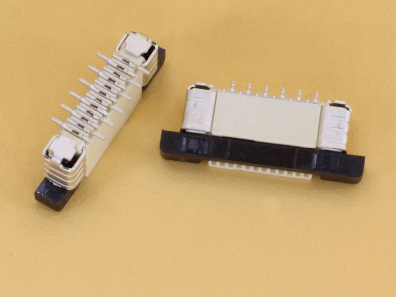 12 Pin 0.5mm Pitch FFC/FPC Top Entry Vertical Connector