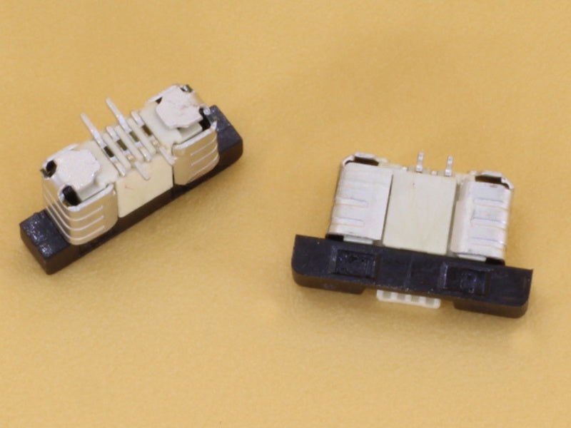 4 Pin 0.5mm Pitch FFC/FPC Top Entry Vertical Connector