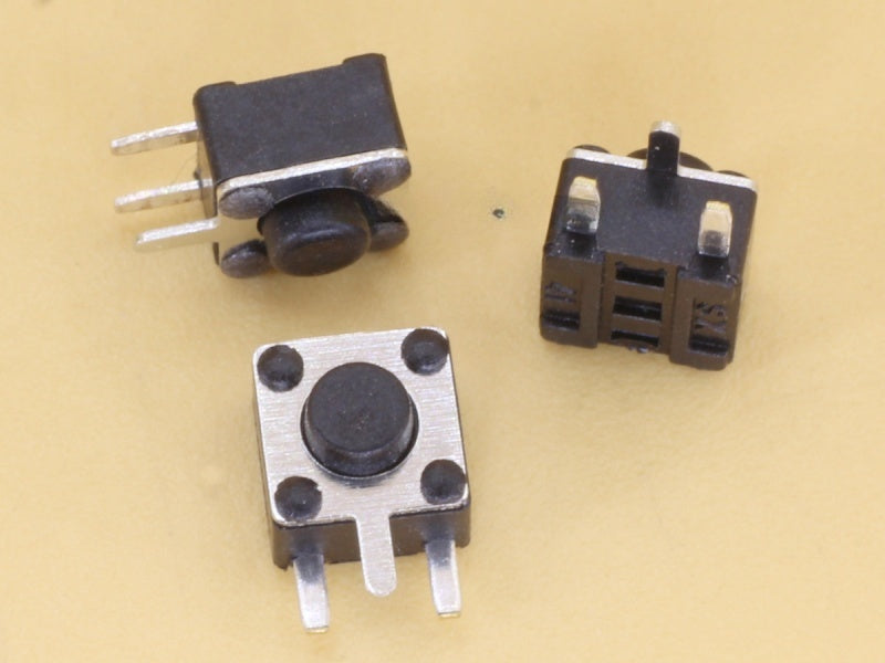 Tactile Switch TH RA 4.5x4.5x3.8mm