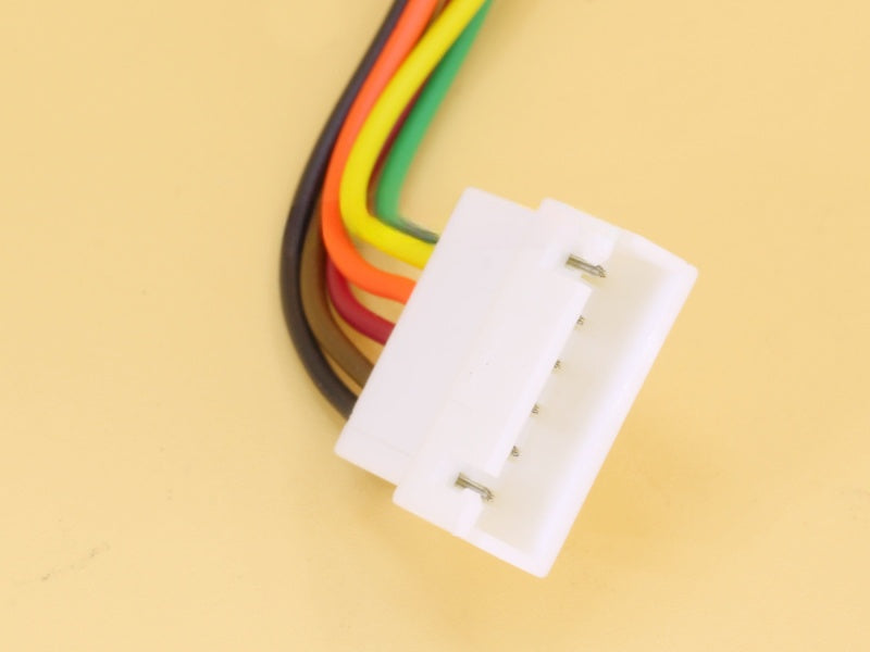 6 pin JST XH, 2.5mm, Board to Wire Extension, One side Male with 30cm Wires