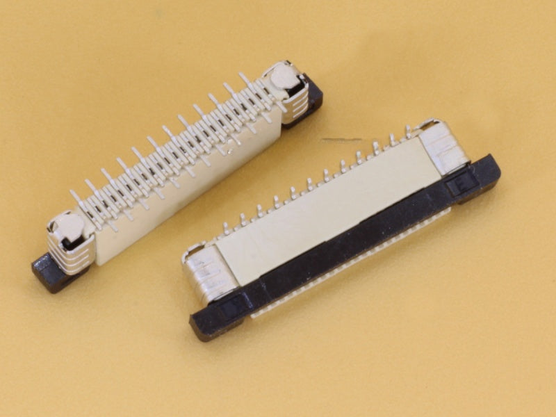 24 Pin 0.5mm Pitch FFC/FPC Top Entry Vertical Connector