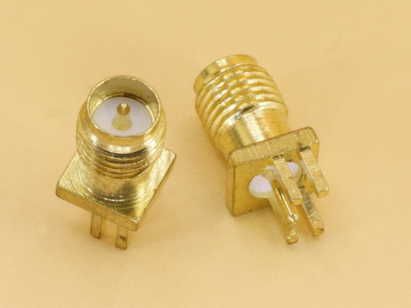 SMA Male PCB Edge Mount - SMA-KE - PCB Size 1.2mm