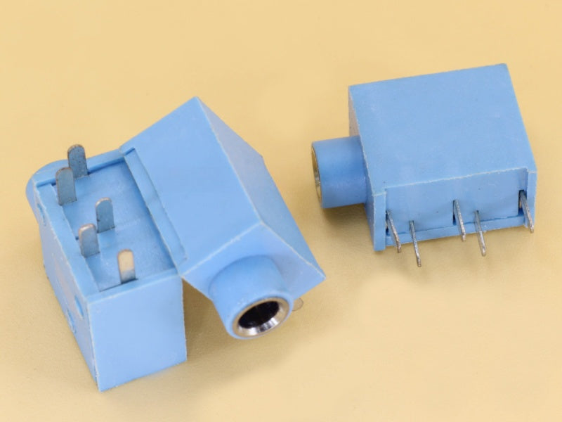 Stereo Audio Socket 5P - Blue