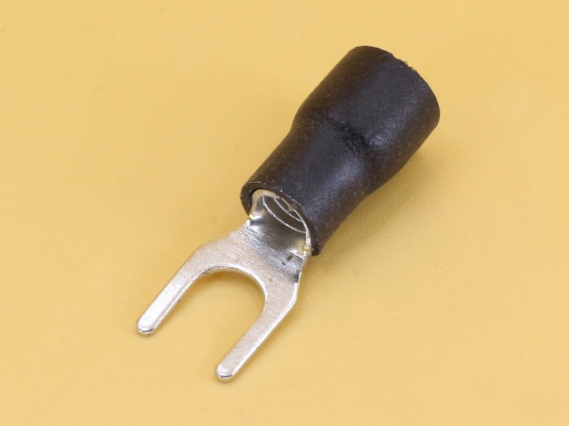 Fork Insulated Terminal - Wire 4-6 sq.mm - Bolt M4 - Width 6.8mm - 30A