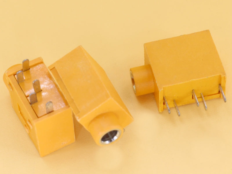 Stereo Audio Socket 5P - Yellow