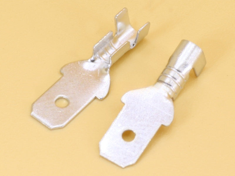 6.3mm Wire Crimp Male Quick Disconnect Terminal