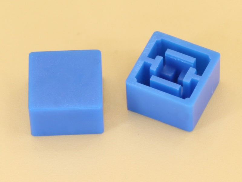 Blue Cap S9.2 Square Stem 3.8mm for Switches 12x12x7.3mm