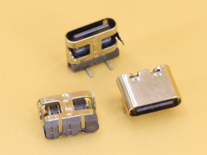 USB Type-C 2P Horizontal TH for power only