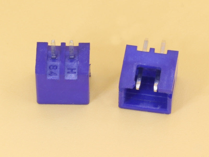 2 pin JST XH 2.5mm To Pin Entry Header Blue Color