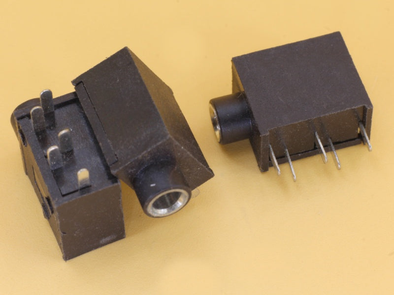Stereo Audio Socket 5P - Black