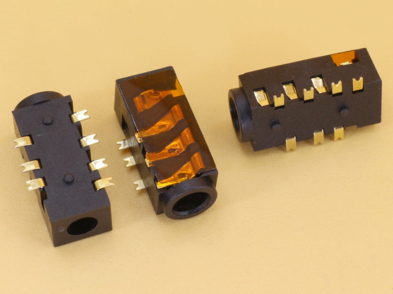Stereo Socket 3.5mm 7P SMD Gold Plated