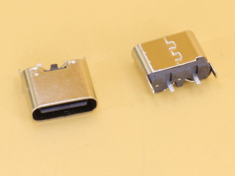 USB Type-C 2P Vertical TH for power only