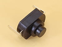Switch On Off Push 30V 1A Black Feet Bent