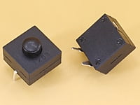 Switch On Off Push 30V 1A Black 3 Pin ON1-OFF-ON2 3 Position