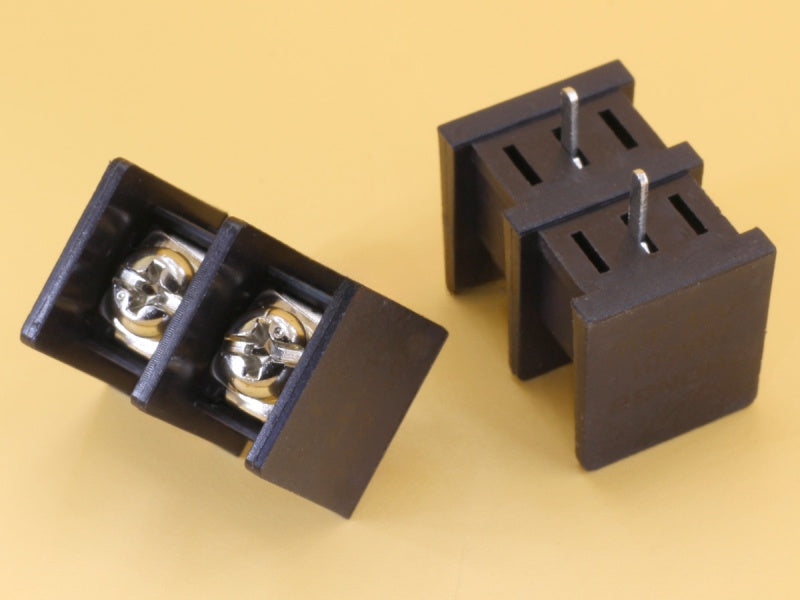 2 Pin 10mm 300V 30A Barrier Terminal Block Screw M4